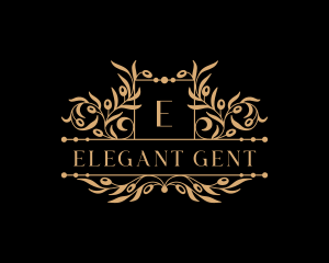 Elegant Floral Boutique logo design