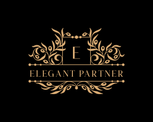 Elegant Floral Boutique logo design