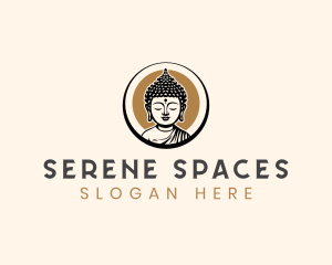 Spiritual Sacred Buddha  logo design