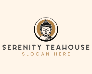 Spiritual Sacred Buddha  logo design