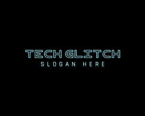 Techno Neon Gadget logo design