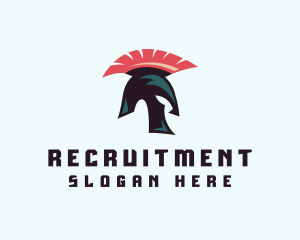 Spartan Warrior Helmet Logo