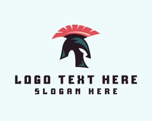 Spartan Warrior Helmet Logo