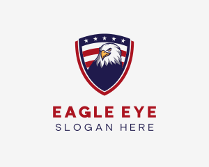 American Eagle Shield logo design