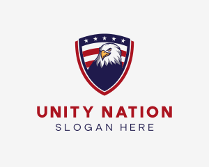 American Eagle Shield logo design