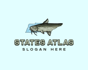 Aquatic Catfish Tennessee logo design