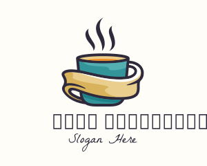 Cappuccino - Hot Coffee Cup logo design