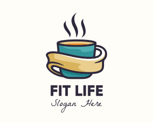 Mocha - Hot Coffee Cup logo design