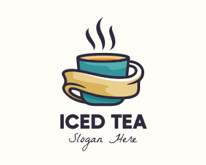 Hot Coffee Cup logo design