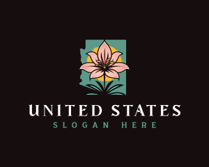 Arizona Flower Lily logo design