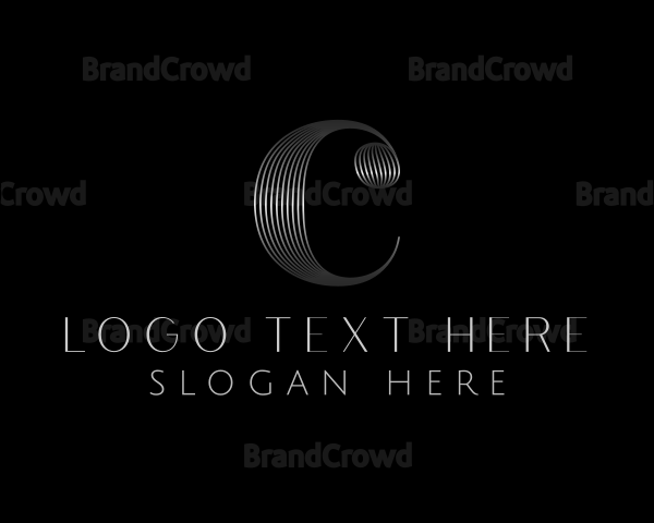 Elegant Luxe Hotel Letter C Logo