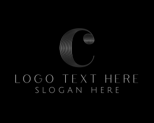 Salon - Elegant Luxe Hotel Letter C logo design