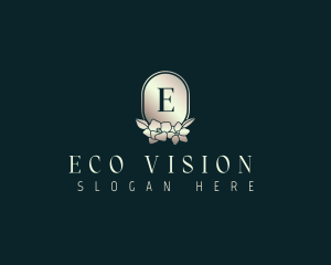 Luxury Flower Leaves logo design