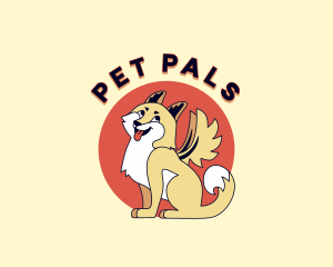 Pet Dog Wings logo design