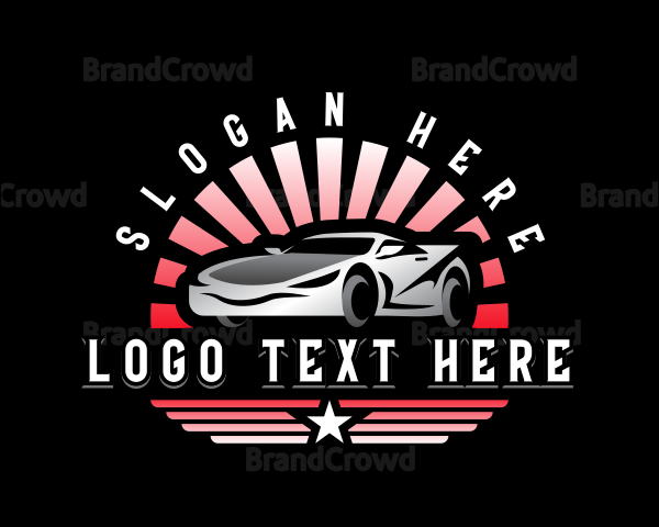 Garage Sports Car Logo