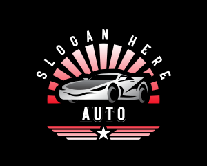 Garage Sports Car Logo