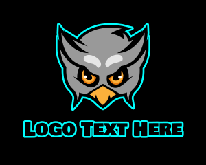 Angry - Angry Owl Gaming logo design
