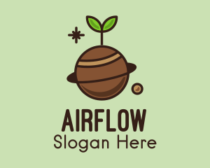 Soil Planet Sprout logo design