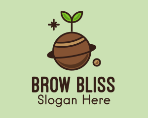 Soil Planet Sprout logo design