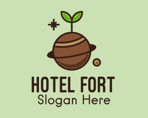 Soil Planet Sprout logo design