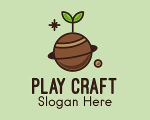 Soil Planet Sprout logo design