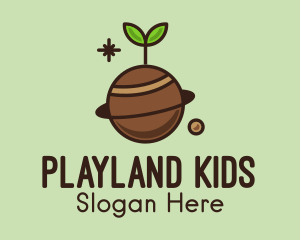 Soil Planet Sprout logo design