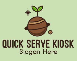 Soil Planet Sprout logo design