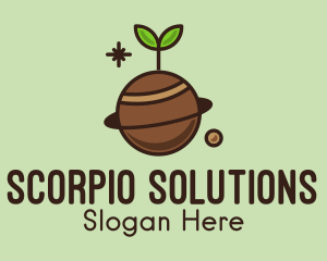 Soil Planet Sprout logo design