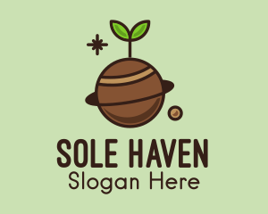 Soil Planet Sprout logo design