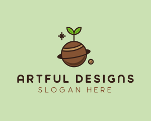 Soil Planet Sprout logo design