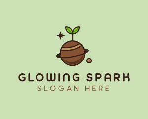 Soil Planet Sprout logo design