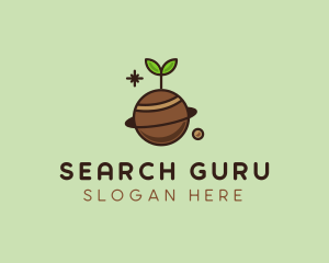 Soil Planet Sprout logo design