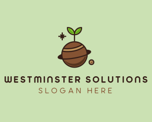 Soil Planet Sprout logo design