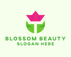 Blossom - Tulip Flower Garden logo design