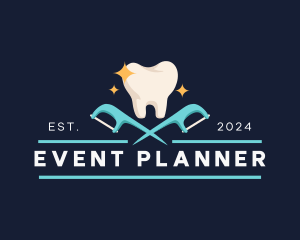 Dentistry - Tooth Dental Floss logo design