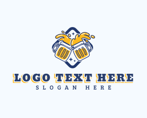 Beer Mug Toast Logo