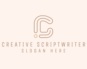 Creative Studio Letter C logo design