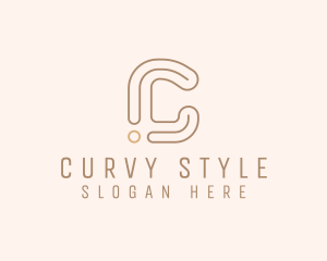Curvy - Creative Studio Letter C logo design