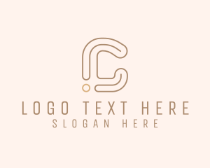 Curvy - Creative Studio Letter C logo design