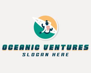 Surfing Surf Club logo design