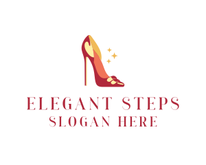 Heels - Fashion Heels Stilettos logo design