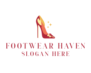 Fashion Heels Stilettos logo design