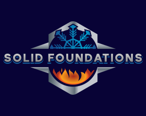 Freezer - Cold Thermal Ventilation logo design