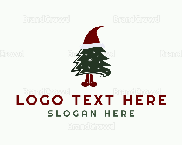 Christmas Holiday Tree Logo