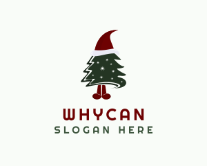Christmas Holiday Hat Logo