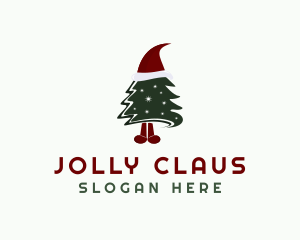 Christmas Holiday Hat logo design