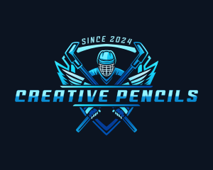 Shield Hockey League logo design