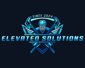 Shield Hockey League logo design