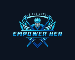 Shield Hockey League logo design