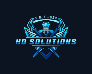 Shield Hockey League logo design